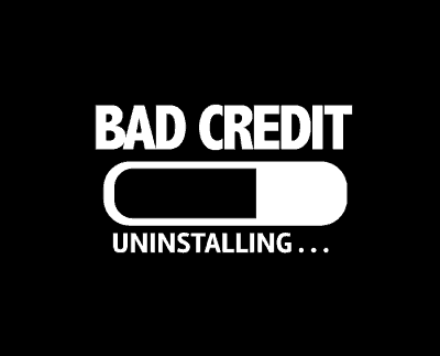bad credit uninstalling