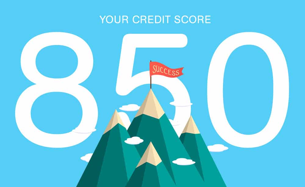 Excellent Credit Score With Coast Tradelines