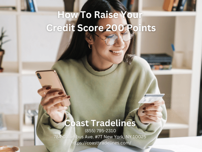 improving credit score by 200 points
