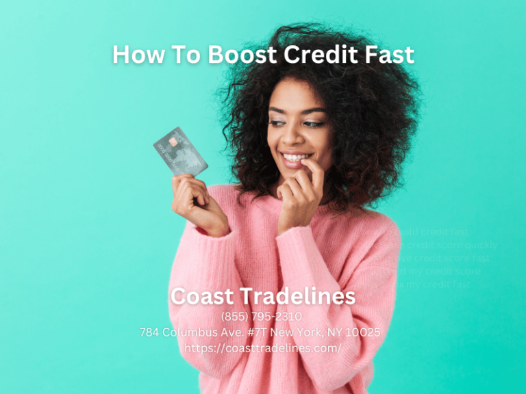 how to fix your credit score fast
