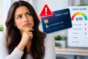 Learn when you should NOT become an authorized user on a credit card, including risks from late payments, high balances and potential credit score impacts.