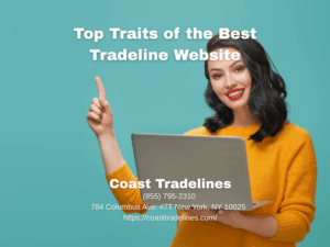 woman looking for the best tradeline website