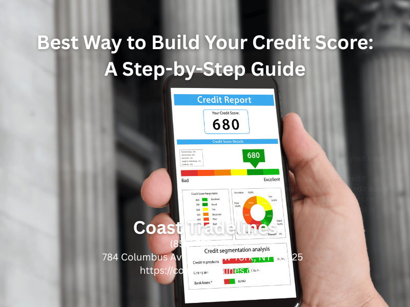 a credit card to build your credit score