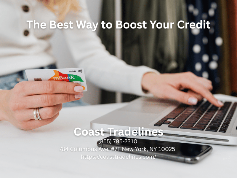 best way to boost your credit