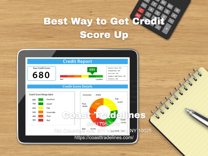 best way to get credit score up