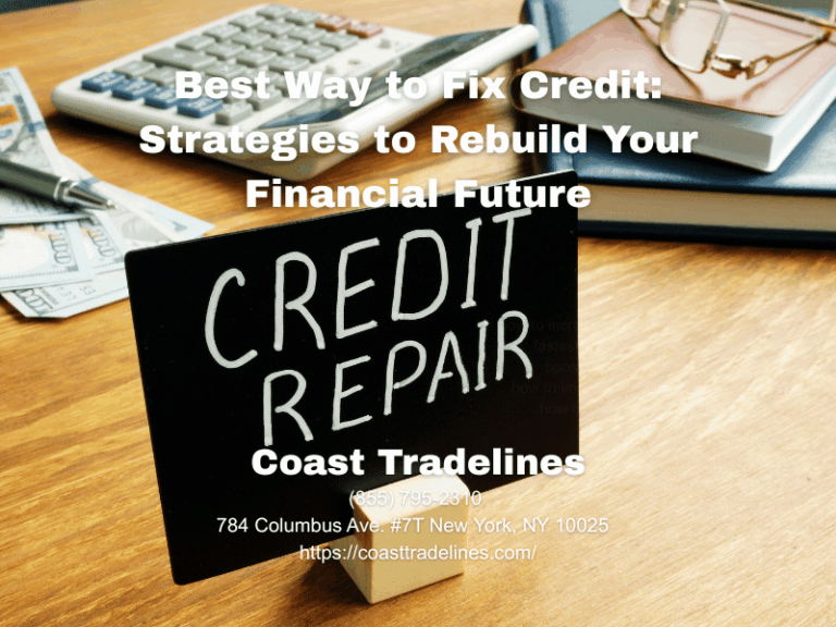 best way to fix credit