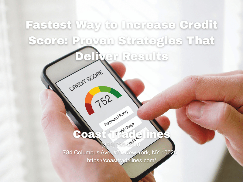 fastest way to increase credit score