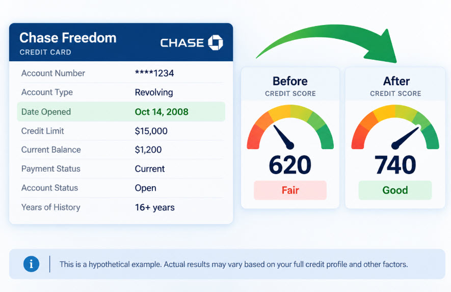 Learn why tradeline age matters in 2026, how seasoned account history can strengthen your credit profile, and what to consider when choosing an older tradeline.
