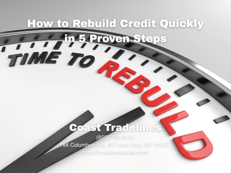 How to Rebuild Credit Quickly in 5 Proven Steps