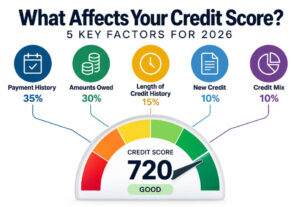 Learn the 5 key factors that affect your credit score, including payment history, utilization and credit age, plus how tradelines may affect your credit profile.