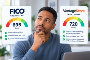 Learn the key differences between FICO and VantageScore, why your credit scores may vary, which models lenders use and how authorized user tradelines may affect both.